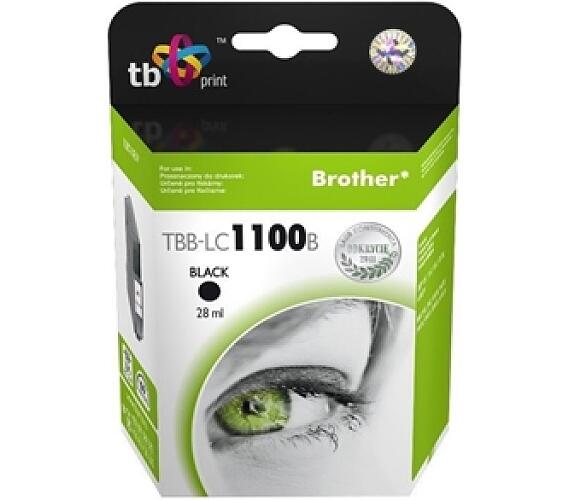 Inkoustov npl TB Brother LC 1100 B kompatibiln - ern