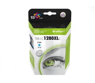 Inkoustov npl TB Brother LC 1280XL C kompatibiln - modr
