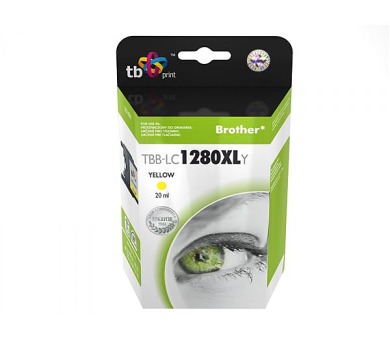 Inkoustov npl TB Brother LC1280XL Y kompatibiln - lut