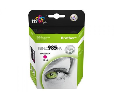 Inkoustov npl TB Brother LC 985 MA kompatibiln - erven