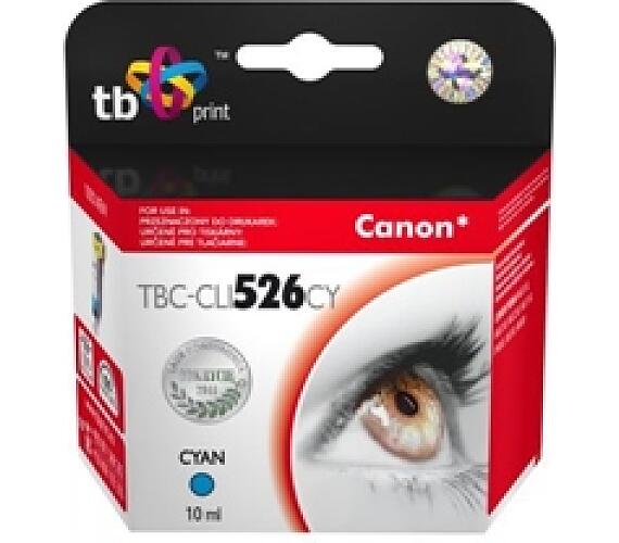 Inkoustov npl TB Canon CLI-526C kompatibiln - modr