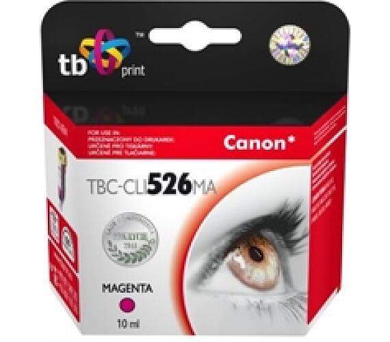 Inkoustov npl TB Canon CLI-526M kompatibiln - erven