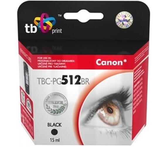 Inkoustov npl TB Canon PG512BR kompatibiln - ern