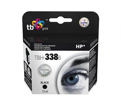 Inkoustov npl TB HP C8765EE (No.338) Bk kompatibiln - ern