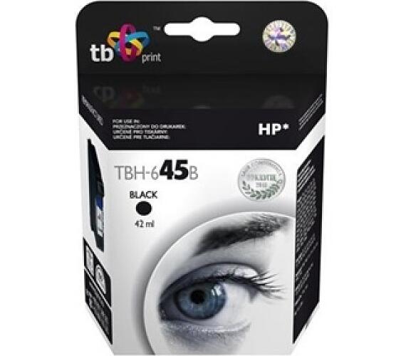 Inkoustov npl TB HP 51645AE (No.45) Bk kompatibiln - ern