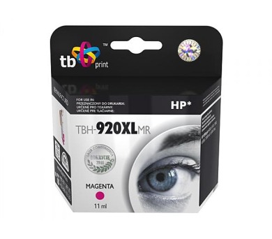 Inkoustov npl TB HP CD973AE (No.920XL) refil kompatibiln - erven