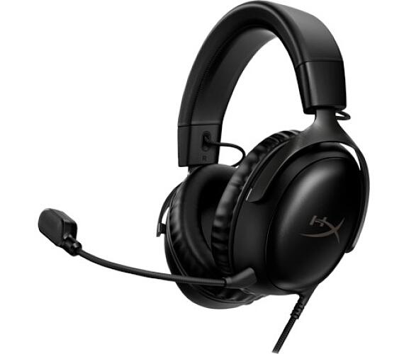 HyperX Cloud III / ANC / Jack / Drát / Černá (727A8AA)