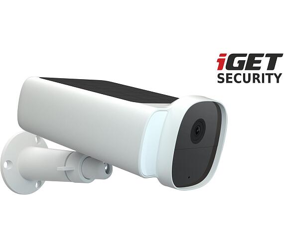 iGET SECURITY EP29 White - WiFi solární bateriová FullHD kamera + DOPRAVA ZDARMA