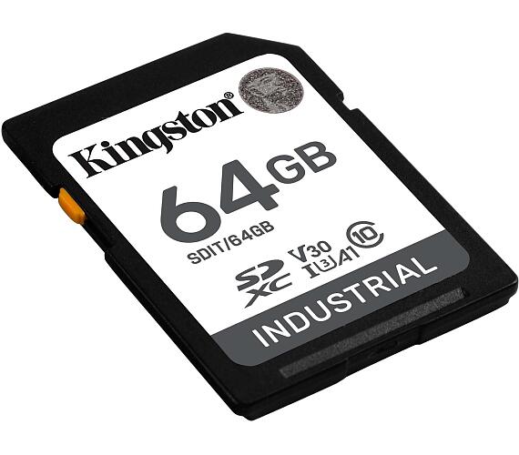 Kingston Industrial / SDXC / 64GB / UHS-I U3 / Class 10 (SDIT/64GB)