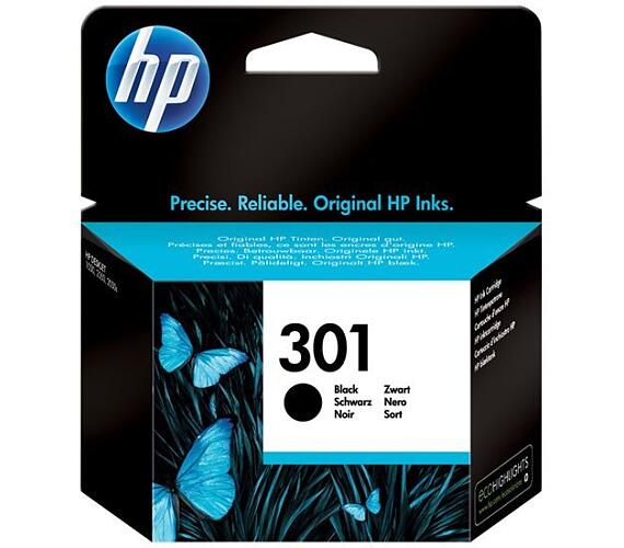 HP Ink Cartridge 301/Black/190 stran (CH561EE#BA3)