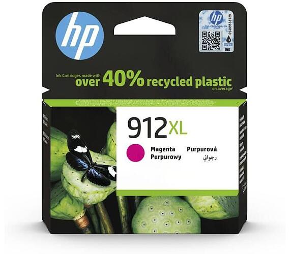 HP Ink Cartridge 912XL/Magenta/825 stran (3YL82AE#BGY)
