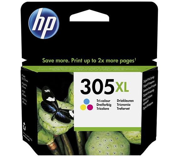 HP 305XL High Yield Tri-color Original Ink Cartridge (3YM63AE#UUQ)
