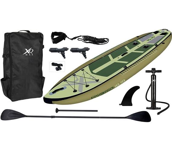 Xqmax Paddleboard pádlovací prkno 330 cm s kompletním příslušenstvím zelená KO-8DP001510 + DOPRAVA ZDARMA