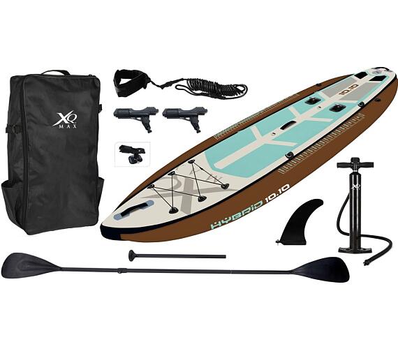 Xqmax Paddleboard pádlovací prkno 330 cm s kompletním příslušenstvím hnědá KO-8DP001530 + DOPRAVA ZDARMA