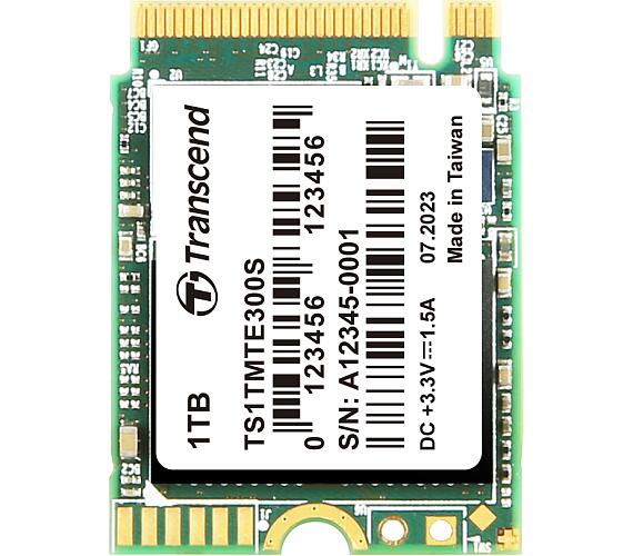 Transcend MTE300S 1TB SSD disk M.2 2230,NVMe PCIe Gen3 x4 (3D NAND flash)