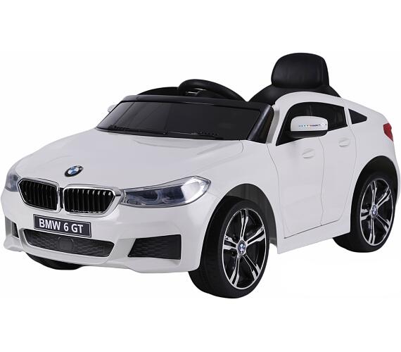 Dětské elektrické auto BMW 6GT bílá ELJET + DOPRAVA ZDARMA