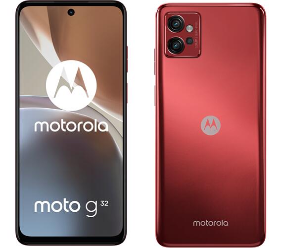 Motorola Moto G32 8+256GB DS GSM tel. Satin Maroon