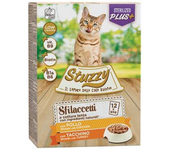 Stuzzy Cat kapsa Adult Sterilised kuřecí 12x85g