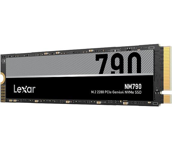 Lexar SSD NM790 PCle Gen4 M.2 NVMe - 512GB (čtení/zápis: 7200/4400MB/s) (LNM790X512G-RNNNG)