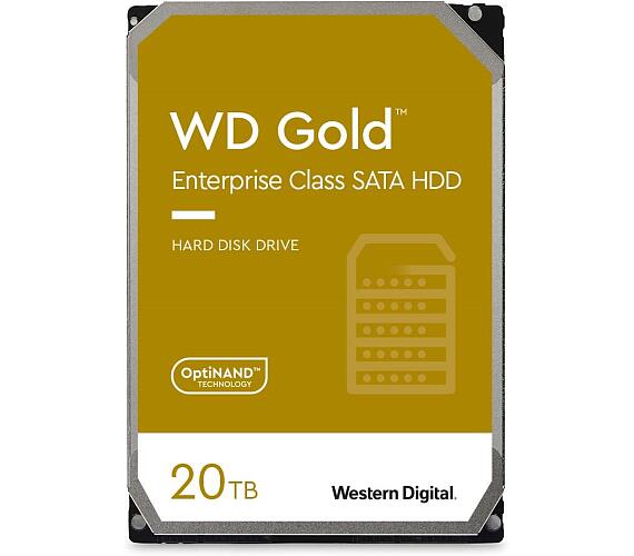 Western Digital WD GOLD WD202KRYZ 20TB SATA/ 6Gb/s 512MB cache 7200 ot.