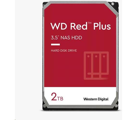 Western Digital WD RED PLUS NAS WD20EFPX 2TB SATA/600 64MB cache 175 MB/s CMR