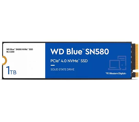 Western Digital WD BLUE SSD NVMe 1TB PCIe SN580,Gen4