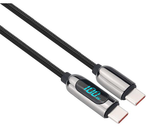 Solight USB-C kabel s displejem