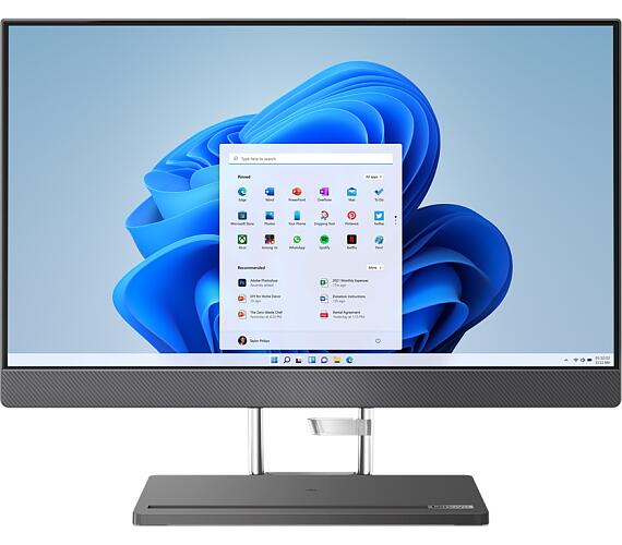 Lenovo IdeaCentre/AIO 5 24IAH7 / 23,8" / FHD / i5-12500H / 8GB / 512GB SSD/Intel UHD/W11H/Grey/3R (F0GR00B3CK) + DOPRAVA ZDARMA