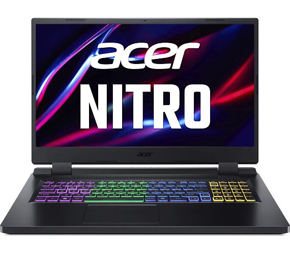 Acer NITRO 5 / AN517-55 / i5-12450H / 17,3" / FHD / 16GB / 1TB SSD/RTX 4050/W11H/Black/2R (NH.QLGEC.006)