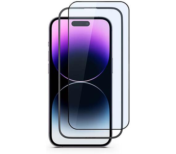 Epico Edge to Edge Glass - 2 pack with installation frame iPhone 15
