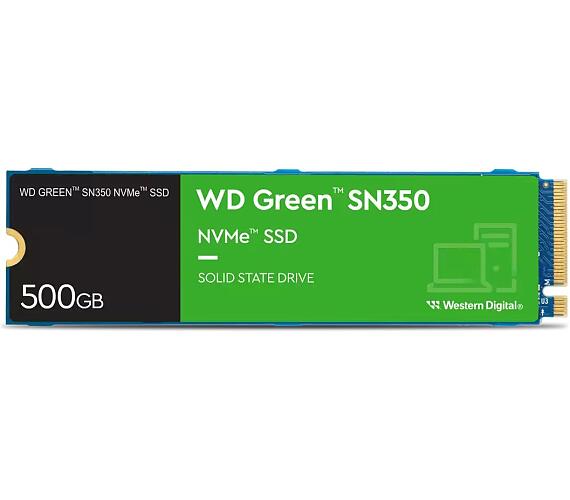 Western Digital WD Green SN350/500GB/SSD/M.2 NVMe/3R (WDS500G2G0C)
