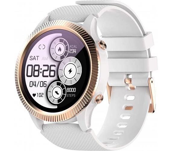 Carneo CARNEO Athlete GPS/Gold/Sport Band/White