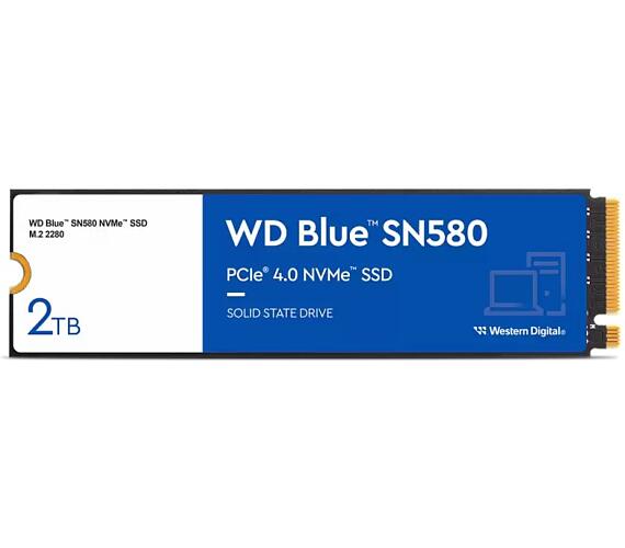 Western Digital WD BLUE SSD NVMe 2TB PCIe SN580,Gen4