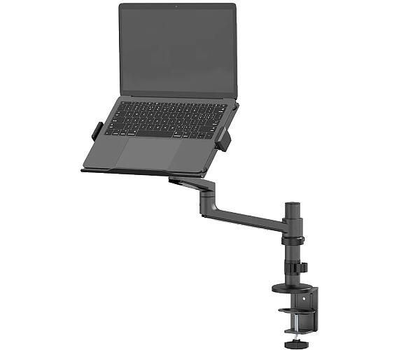 Neomounts DS20-425BL1 /Držák notebooku/na stůl/11,6-17,3"/svorka+průchodka/3čepy/nosn.5kg/černý + DOPRAVA ZDARMA