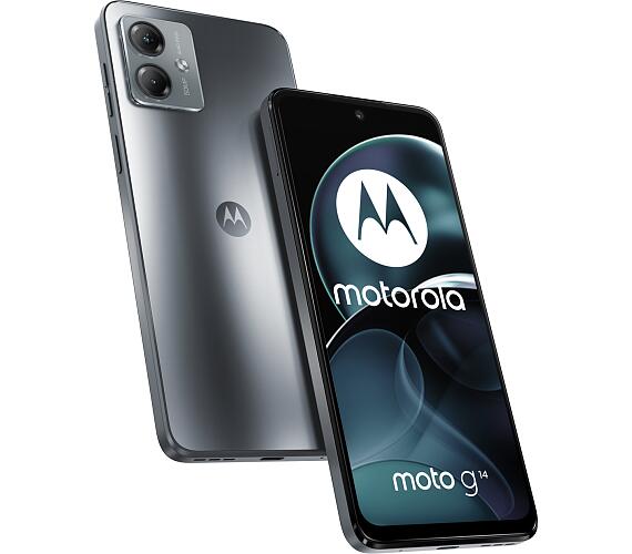 Motorola Moto G14 4+128GB DS gsm tel. Steel Gray