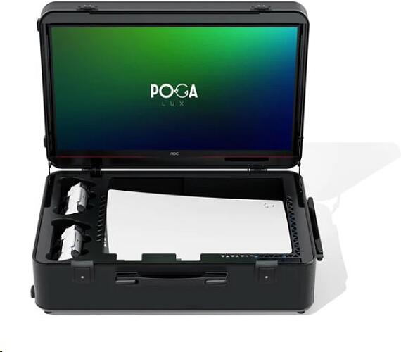 POGA Lux Black - PS5 Inlay + adapter na PS5 slim (PL2B010)