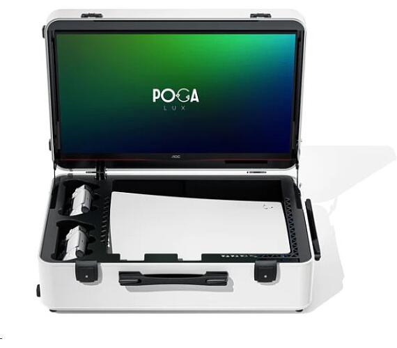 POGA Lux White - PS5 Inlay + adapter na PS5 slim (PL2W010)