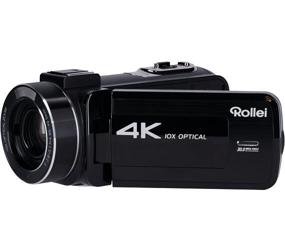 Rollei Movieline UHD10x/ 30 MPix/ 10x zoom/ 3" LCD/ 4K video/ MicroSD/ Černá (40200)