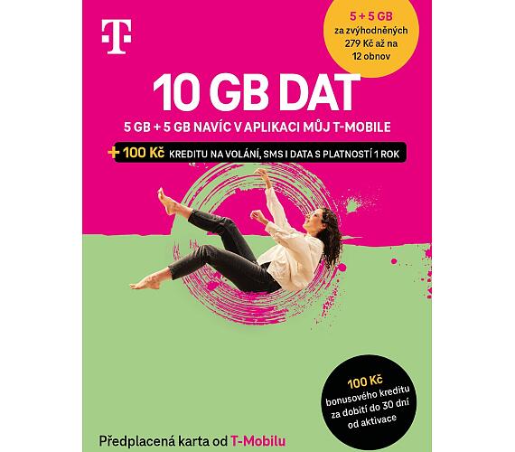 T-Mobile t-mobile Předplacená karta 10GB (700656)