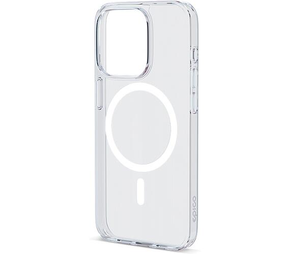 Epico Mag+ Hero Case - Magsafe Compatible iPhone 15 Pro Max - transparentní