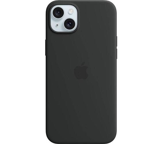 Apple iPhone 15+ Silicone Case with MS - Black (MT103ZM/A)