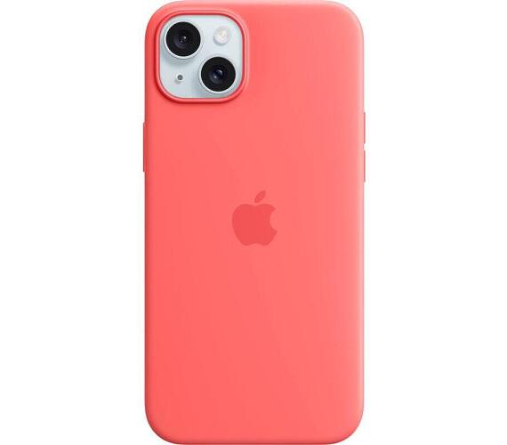 Apple iPhone 15+ Silicone Case with MS - Guava (MT163ZM/A)