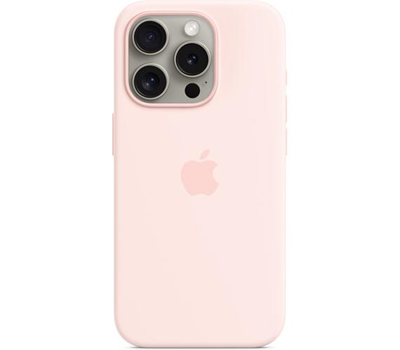 Apple iPhone 15 ProMax Silicone Case MS - Light Pink (MT1U3ZM/A)