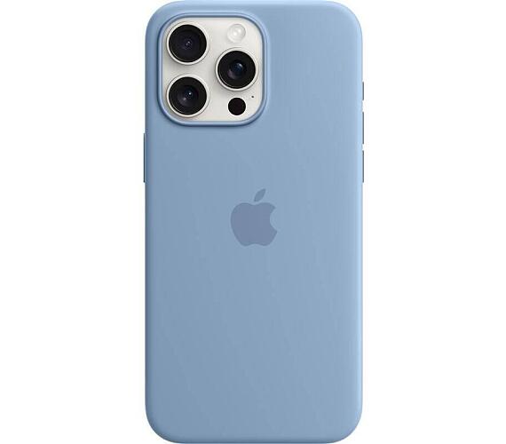 Apple iPhone 15 ProMax Silicone Case MS - Winter Blue (MT1Y3ZM/A)