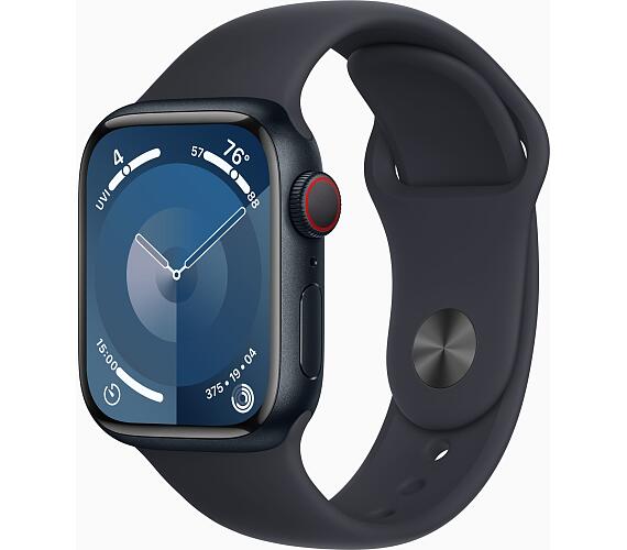 Apple Watch S9 Cell / 41mm / Midnight / Sport Band/Midnight/-S/M (MRHR3QC/A)