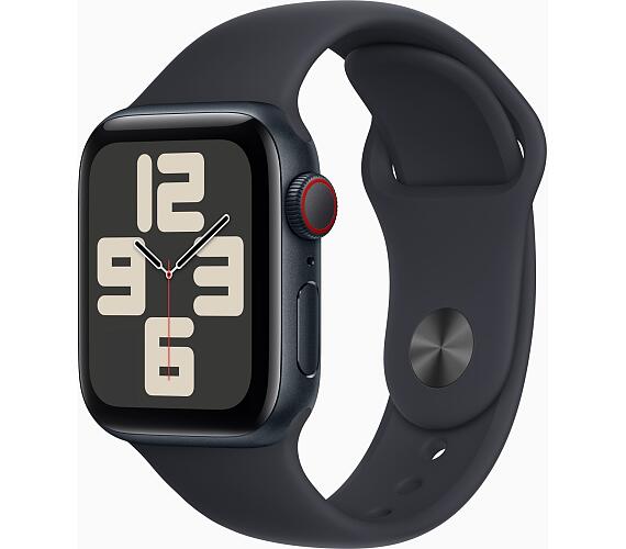 Apple Watch SE Cell / 40mm / Midnight / Sport Band/Midnight/-S/M (MRG73QC/A)