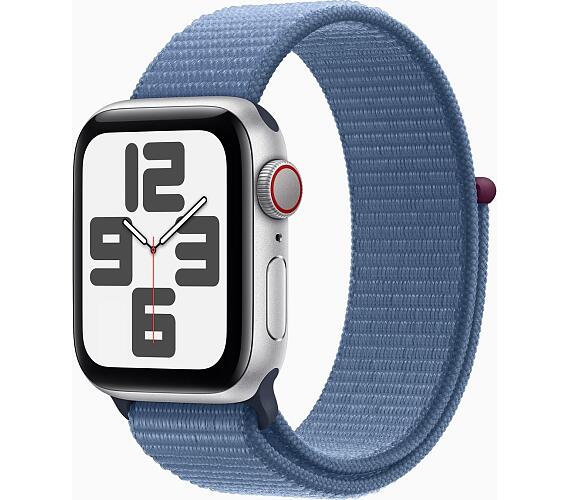 Apple Watch SE Cell / 40mm / Silver / Sport Band/Winter Blue (MRGQ3QC/A)