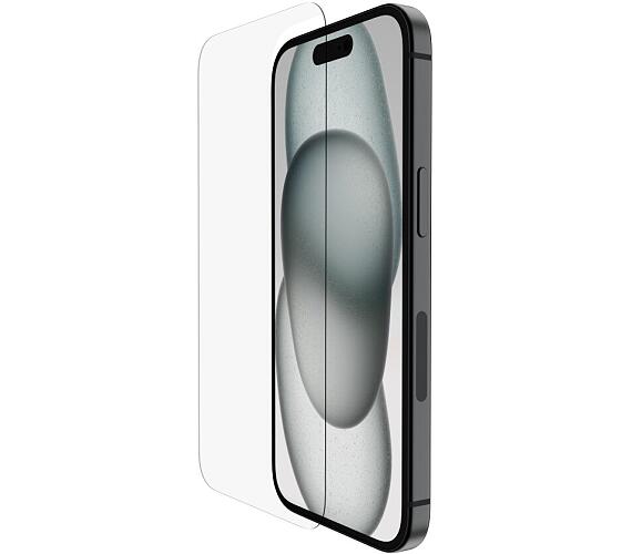 Belkin SCREENFORCE™ UltraGlass2 Anti-Microbial ochranné sklo pro iPhone 15 / iPhone 14 Pro (OVA131zz)