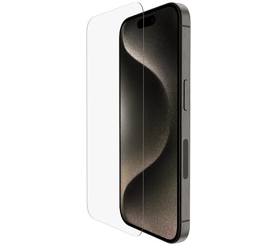 Belkin SCREENFORCE™ UltraGlass2 Anti-Microbial ochranné sklo pro iPhone 15 Pro (OVA133zz)