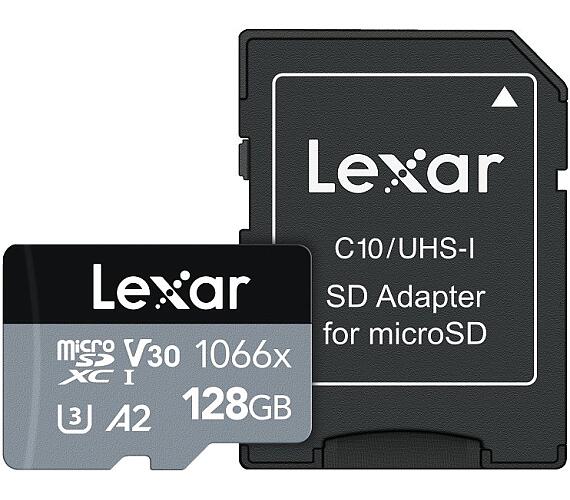 Lexar paměťová karta 128GB High-Performance 1066x microSDXC™ UHS-I